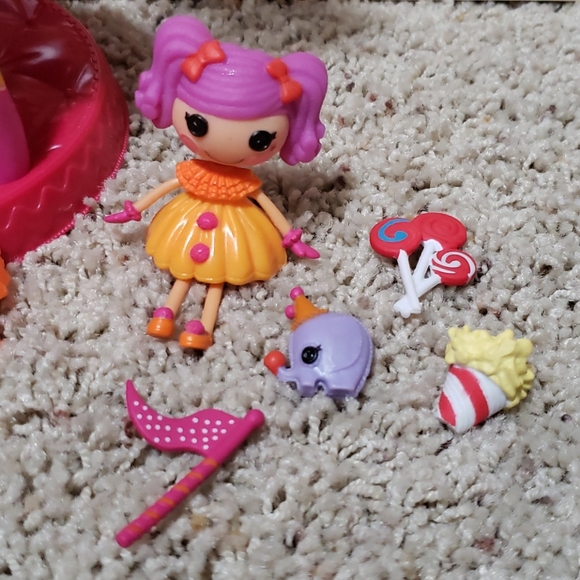 RARE Mini Lalaloopsy Peanuts Big Top Spinning Ferris Wheel - Picture 2 of 9